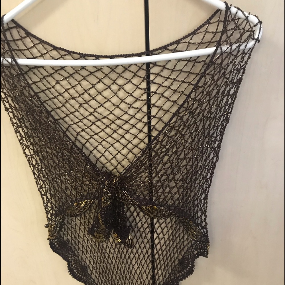 Beaded shawl